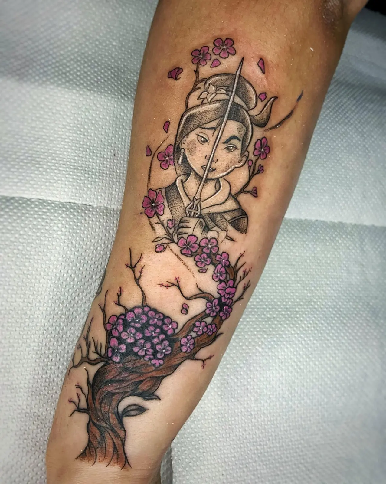 Tatuagem realizada por DG