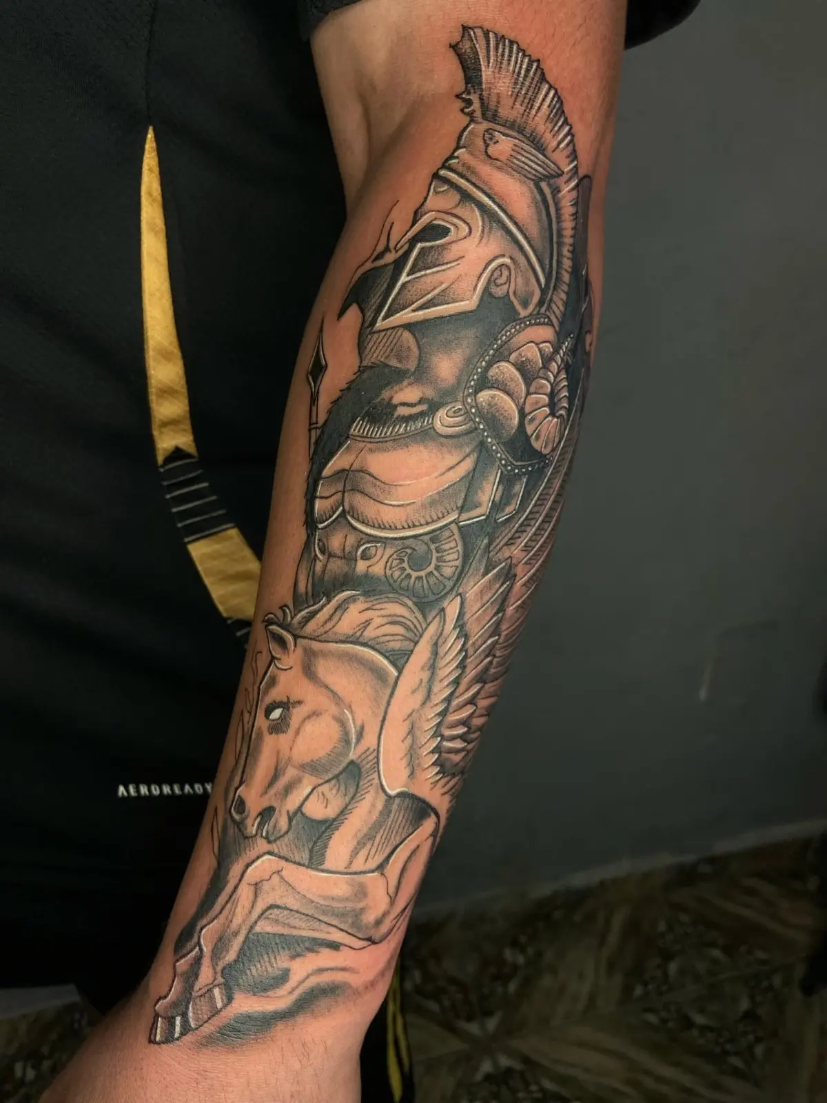 Tatuagem realizada por DG